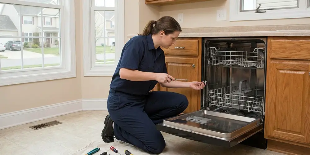 Dishwasher Latch Replacement in Rahway, NJ