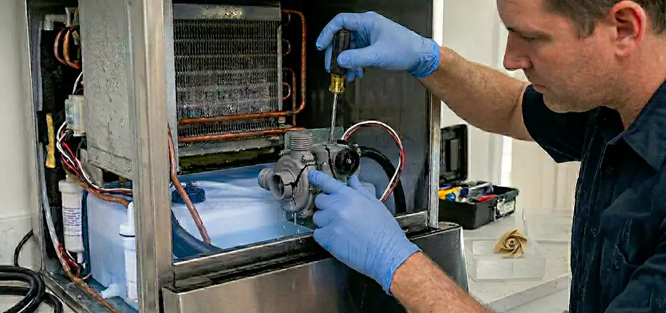 Commercial Ice Maker Water Pump Repair in Rahway