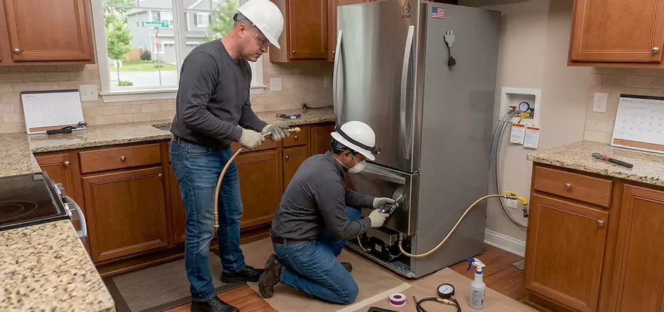 Propane Refrigerator Installation in Rahway